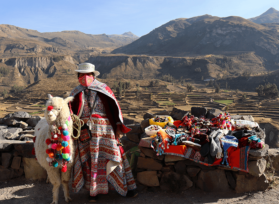 Buffet en hotel chivay