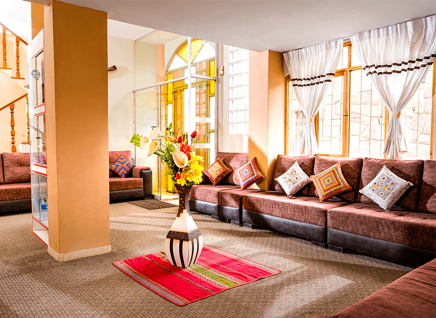 Persona en hotel chivay